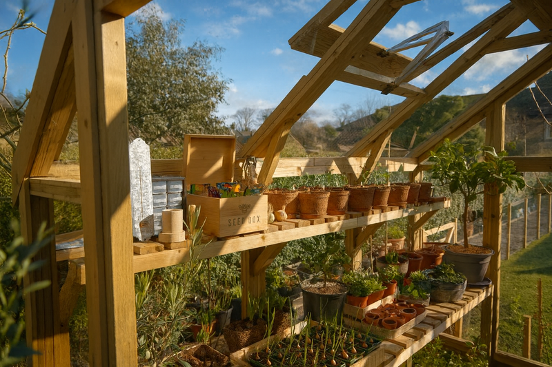 Forest Garden Vale Greenhouse