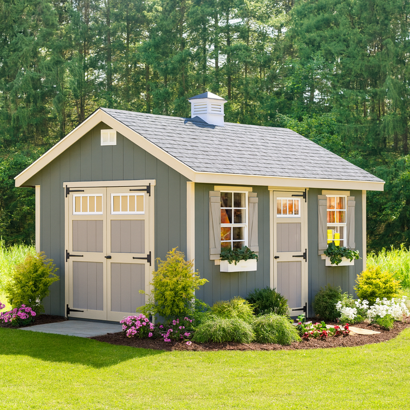EZ Fit Riverside Shed Kit | Modern Shed Structure